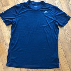 Adidas blue athletic shirt